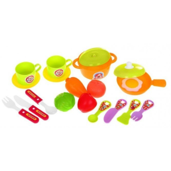 Przenośna kuchnia Food Truck dla dzieci 3+ Walizka z kółkami + Akcesoria